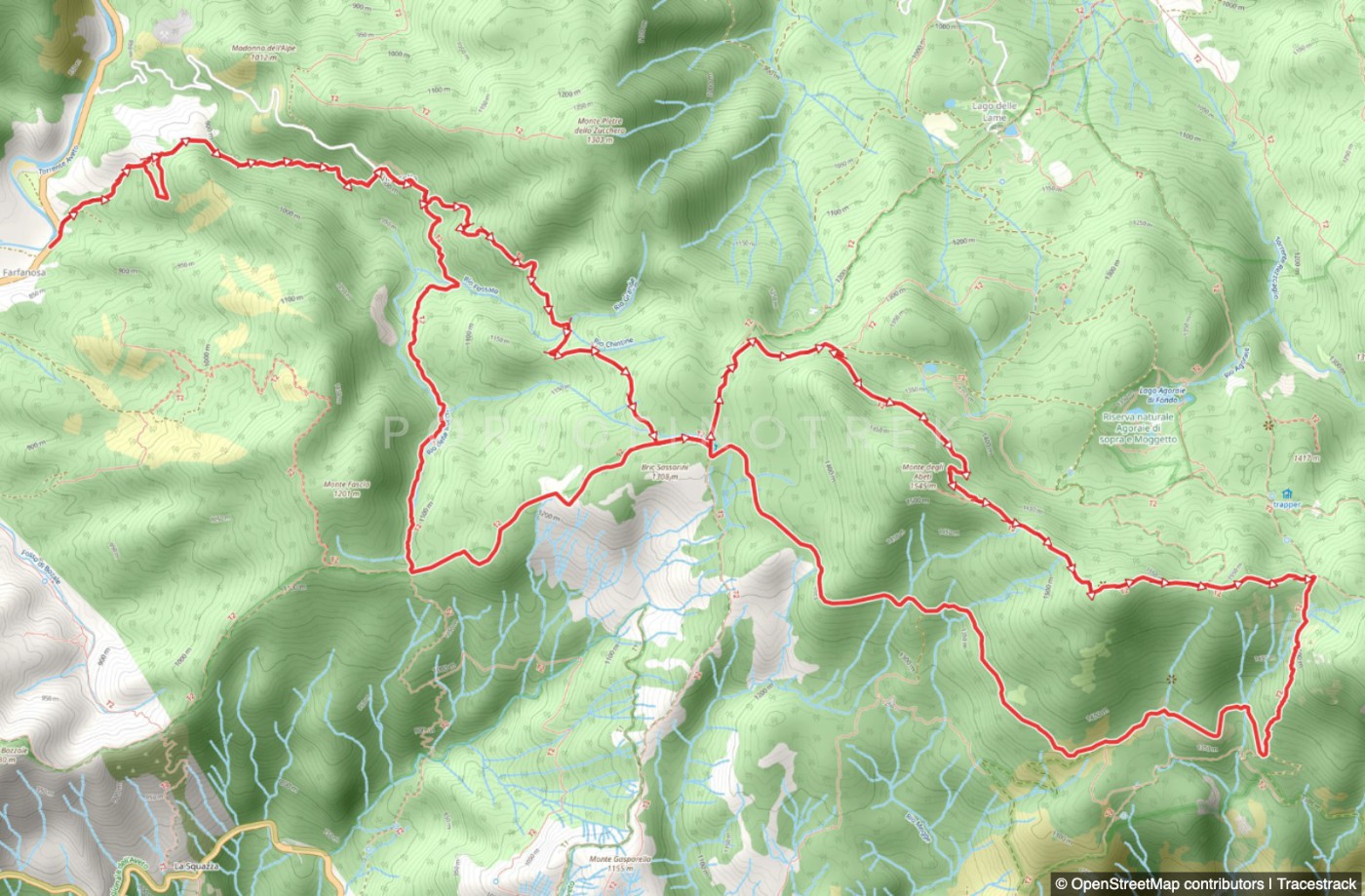 Rundweg Farfanosa - Villa Cella - Passo delle Lame - Passo Pre' de Lame - Passo Bisinella