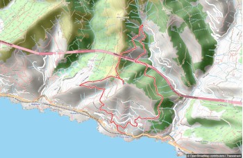 Rundweg Pieve Ligure - Teriasca - Santa Croce - San Bernardo
