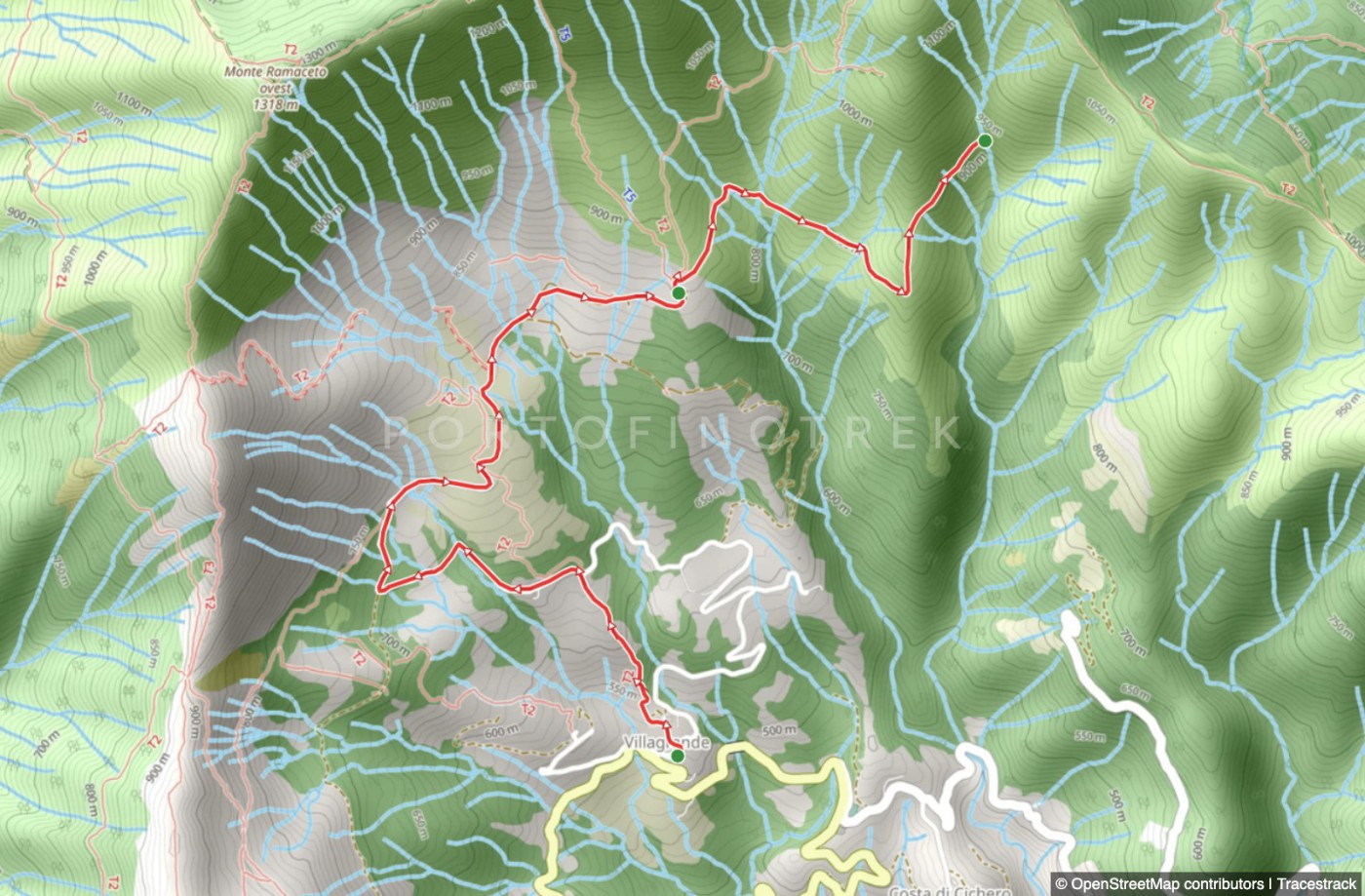 Villagrande di Cichero - La Pria scrita