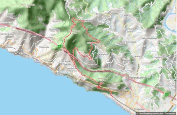 Rundweg Chiavari - Campodonico - San Lorenzo - Anchetta