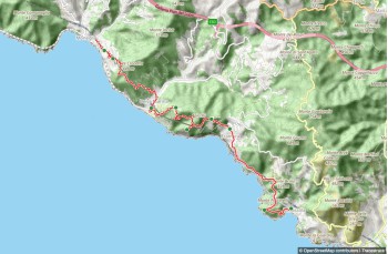 Trail Moneglia - Deiva marina - Framura - Bonassola