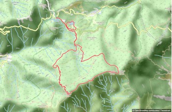 Itinéraire en boucle Monte Zatta