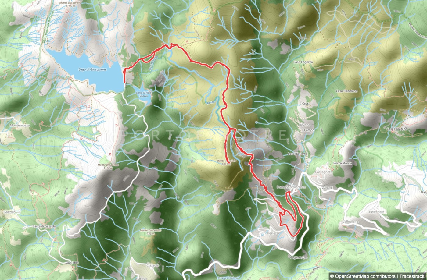 Trail Prato sopralacroce - Malga Perlezzi - Lago di Giacopiane