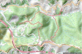 Itinéraire en boucle Castiglione chiavarese - Masso - Bracco