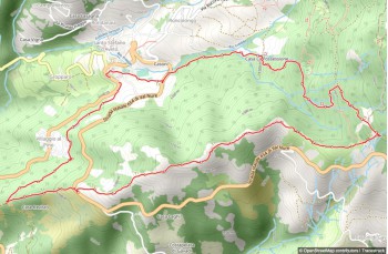 Itinéraire en boucle Santo Stefano d'Aveto - Passo della Lepre