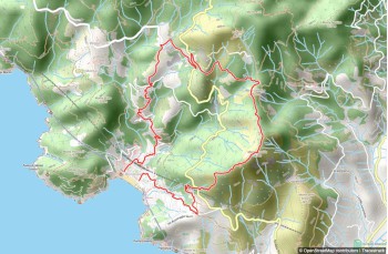 Rundweg Bonassola - Monte Rossola