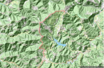 Itinéraire Casa del Romano - Monte Antola - Torriglia