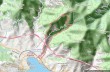 Rundweg von etwa 8 Kilometern von Rapallo nach Montallegro über Tuia