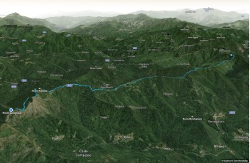 Trail da Barbagelata al Monte Lavagnola.