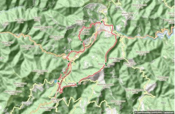 Itinéraire en boucle de Torriglia - Scoffera - Monte Lavagnola