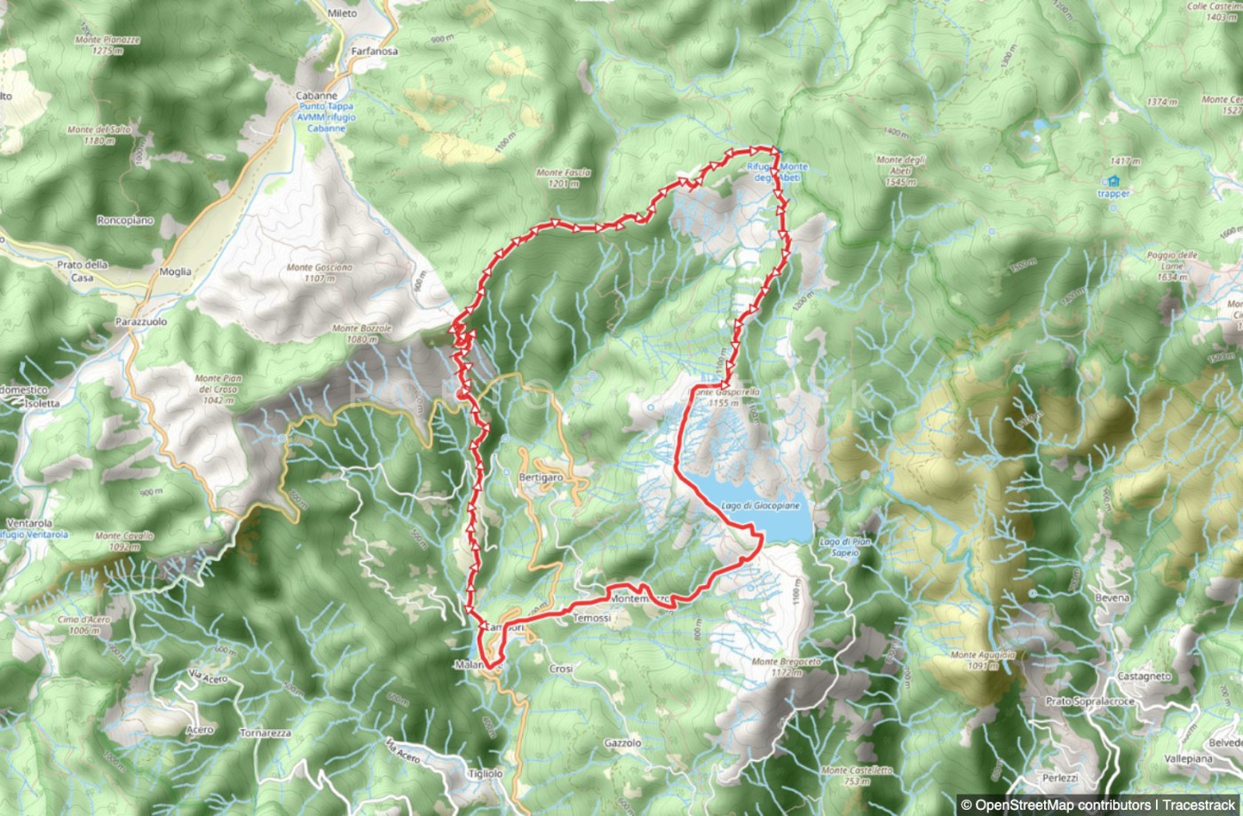 Circular trail Lago di Malanotte - Passo del Bozale - Lago Giacopiane