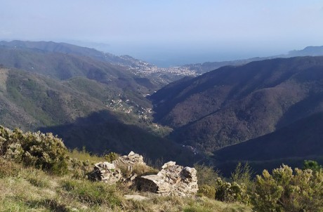Chignero - Pendici Monte Bello - Monte Bello - Monte Borgo - Passo Serra 3d