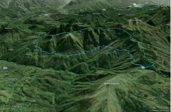 Itinéraire en boucle Passo del Biscia - Colle valletti - Monte Baralucco