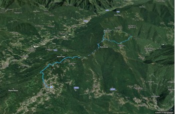 Rundweg von Uscio zum Manico del Lume und Chignero