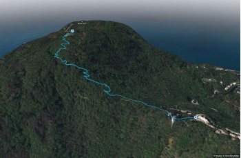 Kurzer Wanderweg von Portofino Vetta zum Semaforo Vecchio