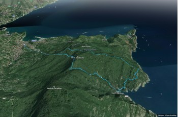 Trekking von Santa Margherita Ligure nach San Fruttuoso di Camogli