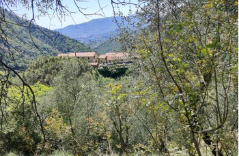 Rundweg von etwa 8 Kilometern von Rapallo nach Montallegro über Tuia