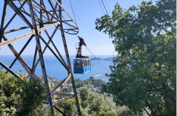 Route of about 8 kilometers starting from Rapallo arriving to Montallegro