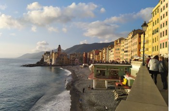 Wanderung zu Fuß von Portofino nach Camogli über Pietre Strette