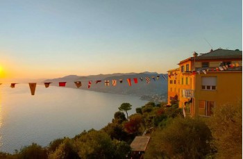 Wanderung zu Fuß von Portofino nach Camogli über Pietre Strette
