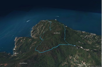 Rundweg Portofino Vetta - Pietre strette - Semaforo nuovo