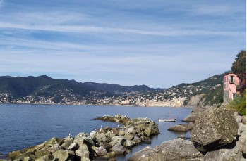 Wanderweg von Camogli nach Punta Chiappa