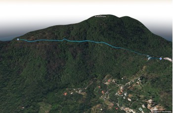 Weg von Portofino Vetta nach Pietre Strette