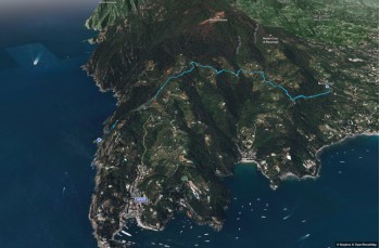 Von Nozarego zur kleinen Bucht Punta del Giasso
