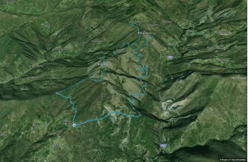 Trail von Gosita zum Monte Bossea und zu den Minieren von Gambatesa