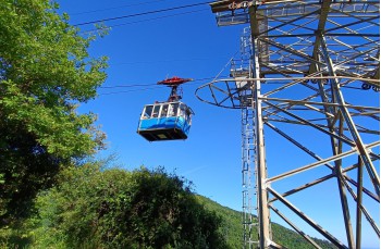 Wanderung zu Fuß zum Santuario di Montallegro ab Rapallo