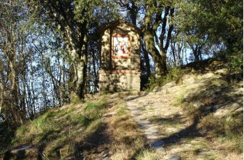 Wanderung zu Fuß zum Santuario di Montallegro ab Rapallo