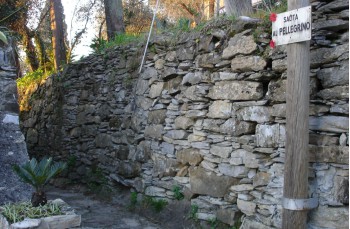 Wanderung zu Fuß zum Santuario di Montallegro ab Rapallo