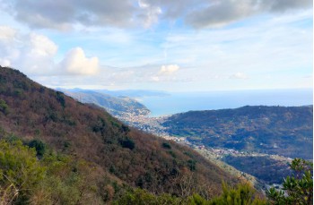 Rundweg Rapallo - Santuario di Caravaggio - Ruta di Camogli
