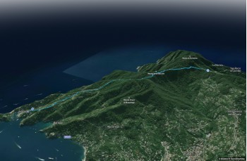 Zu Fuß von Portofino Vetta nach Portofino Mare über die Wege des Naturparks Portofino