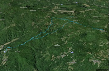 Rundweg von Ertola über Monte Montarlone und Monte Oramara