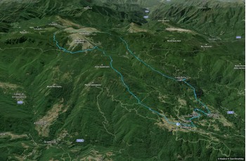 Rundweg von Villanoce zum Monte Aiona, Abstieg nach Magnasco