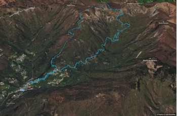 Favale di Malvaro - Arena di sotto - Passo di Arena - Passo Pozzarelli