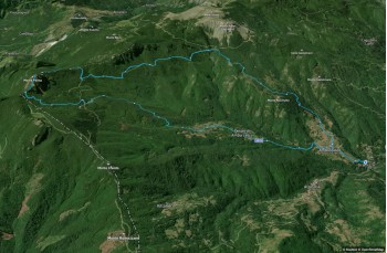 Rundweg im Val d'Aveto von Gramizza zum Monte Penna