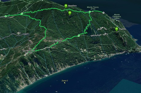 Portofino Vetta - Gaixella - Toca - Semaforo nuovo - San Rocco - Portofino Vetta