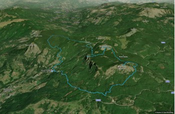 Rundweg von Rocca d'Aveto zum Monte Maggiorasca