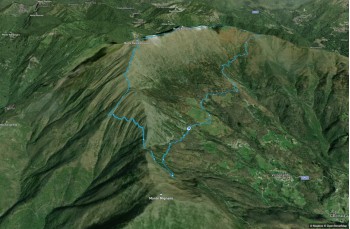 Rundweg vom Val Cichero zum Monte Ramaceto