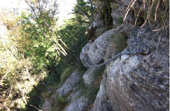Itinerario ad anello con partenza da Chignero verso il Manico del Lume