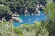 Trail von San Rocco di Camogli nach San Fruttuoso im Naturpark Portofino