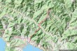 Trail von Rapallo nach Montallegro bis Monte Ramaceto