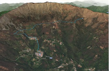 Trail da Villagrande di Cichero a La Pria scrita