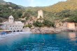 Trekking von San Fruttuoso di Camogli zur Höhe des Monte di Portofino