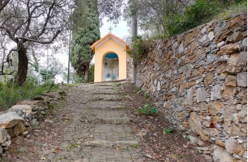 Fußweg Sori - Recco auf den Hügeln des Golfo Paradiso