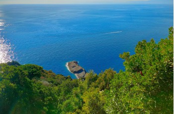 Rundweg von San Rocco di Camogli zum Semaforo Nuovo und Gaixella