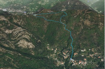 Kurze Rundwanderung von Montepegli nach Ciamazù und Ciassea