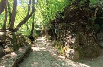 Route von Ruta zum Semaforo Vecchio auf dem Monte di Portofino